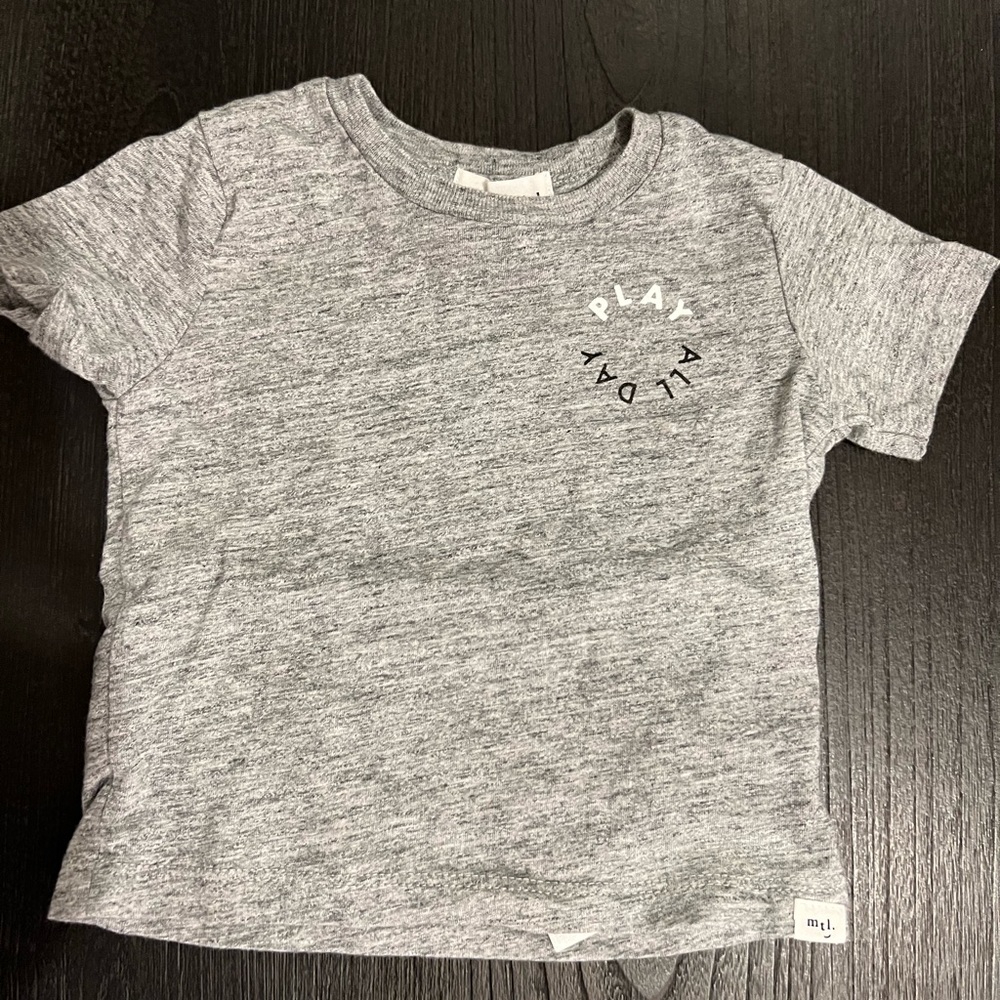 Miles the Label 9 month “Play All Day” T-shirt